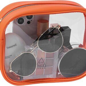 Compact Clear Purse for Concerts & Events - Adjustable Strap, Multi-Purpose Use